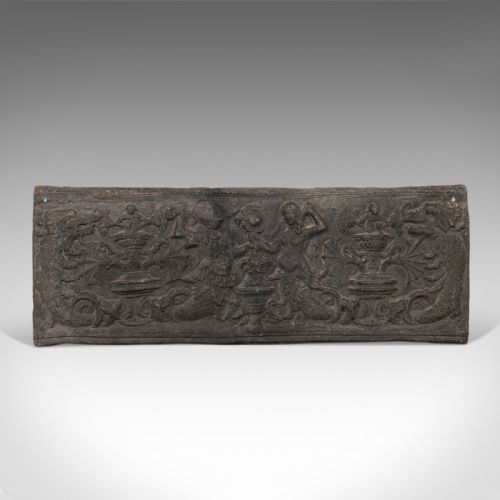 fig 1. Antique Decorative Relief Panel, Continental, Lead, Frieze, Neoclassical, C.1750