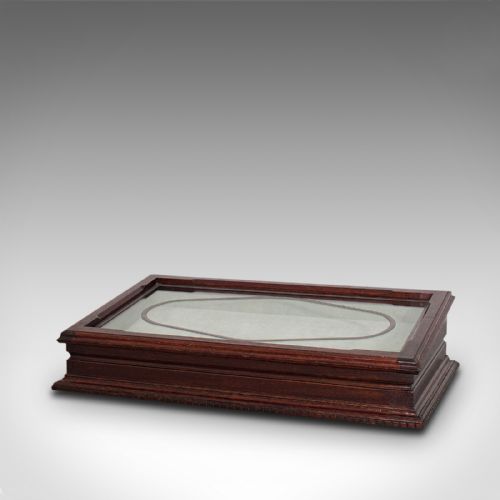 fig 2. Antique Jeweller's Display Case, English, Mahogany, Shopfitting, Cabinet, 1910