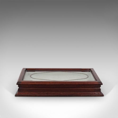 fig 4. Antique Jeweller's Display Case, English, Mahogany, Shopfitting, Cabinet, 1910
