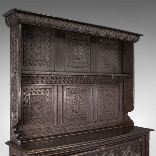 fig 6. Large Antique Welsh Dresser, British, Oak, William III, c.1700
