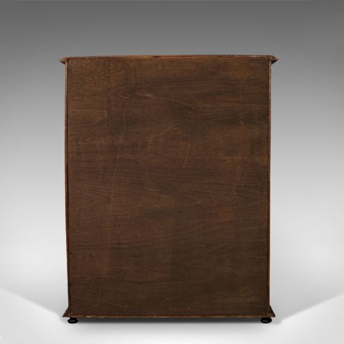 fig 6. Antique Headmaster's Office Bookcase, English, Oak, Cabinet, Edwardian, C.1910