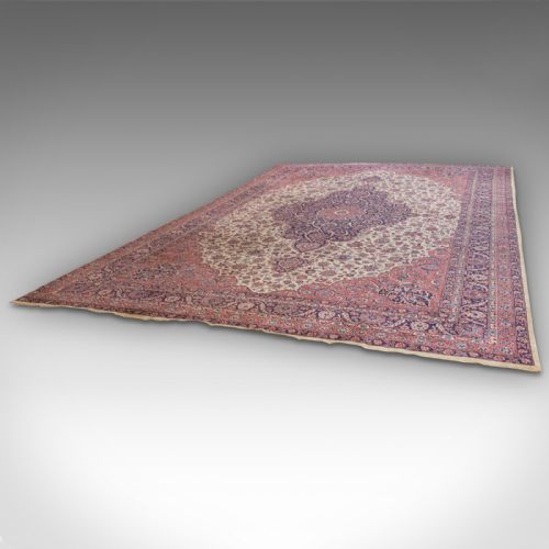 fig 2. Very Large Antique Heriz Carpet, Persian, Room Size, Rug, Edwardian, Circa 1910