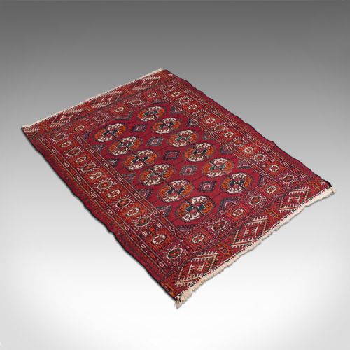 fig 3. Antique Tekke Bokhara Rug, Middle Eastern, Nomadic, Turkoman, Carpet, Circa 1900
