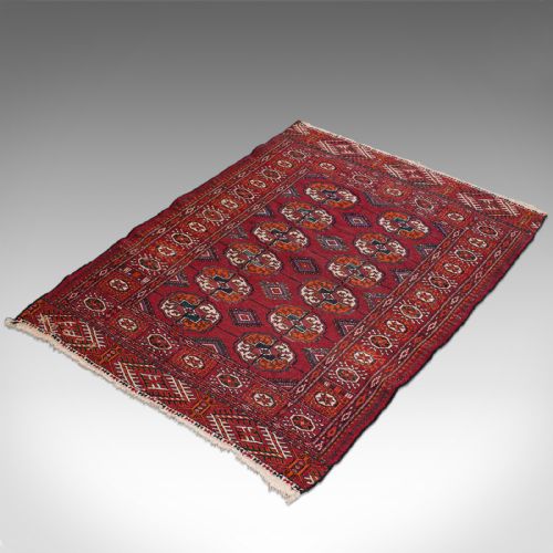fig 4. Antique Tekke Bokhara Rug, Middle Eastern, Nomadic, Turkoman, Carpet, Circa 1900