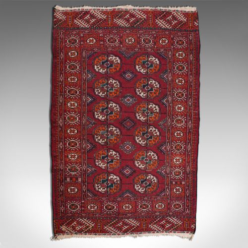 fig 5. Antique Tekke Bokhara Rug, Middle Eastern, Nomadic, Turkoman, Carpet, Circa 1900
