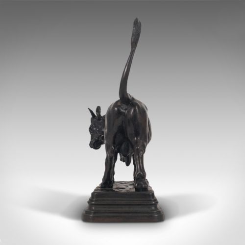 fig 3. Antique Bull Figure, Austrian, Bronze, Study, Statue, 19th Century, Circa 1900