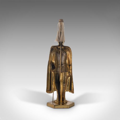 fig 4. Vintage Fireside Companion, English, Gilt Brass, Fireplace, Stand, Grenadier