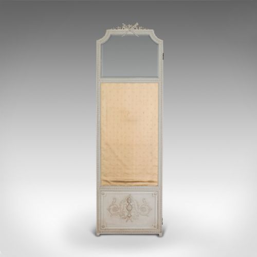 fig 3. Antique Dressing Screen, Italian, Mahogany, Privacy, Room Divider, Victorian