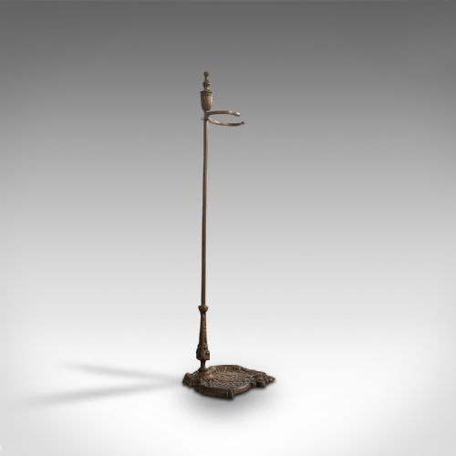 fig 3. Antique Stick Stand, French, Brass, Hall, Cane, Umbrella Rack, Art Nouveau, 1920