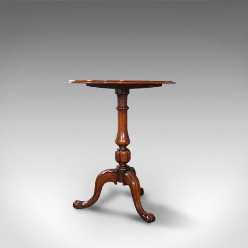 fig 1. Antique Wine Table, Mahogany, Burr Walnut, Inlay, Side, Marquetry, Regency, 1820