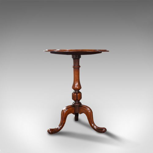 fig 3. Antique Wine Table, Mahogany, Burr Walnut, Inlay, Side, Marquetry, Regency, 1820