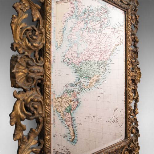 fig 3. Ornate Antique Mirror, French, Giltwood, Hall, Overmantel, Edwardian, Circa 1910
