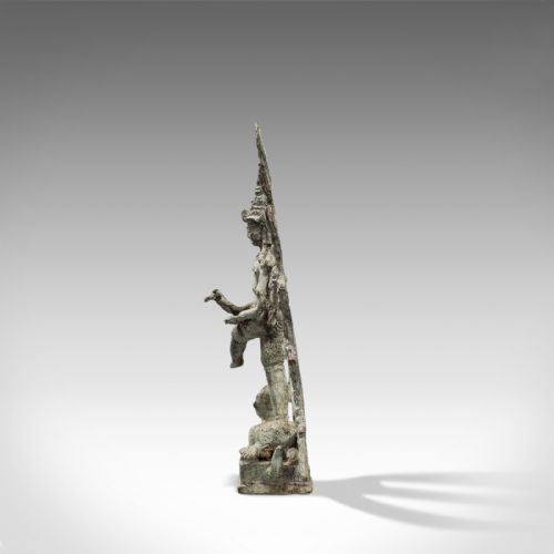 fig 4. Antique Shiva Nataraja Figure, Indian, Chola Bronze, Mystic Statue, 17th Century