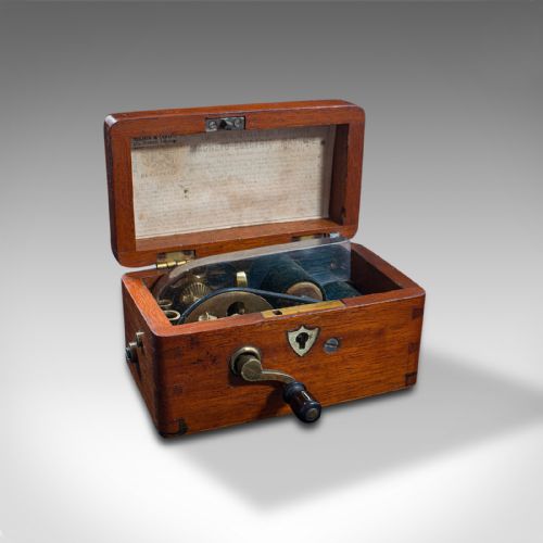Small Antique Electric Therapy Machine, English, Scientific, Medical, Victorian