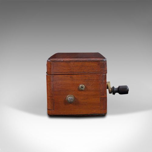 fig 5. Small Antique Electric Therapy Machine, English, Scientific, Medical, Victorian