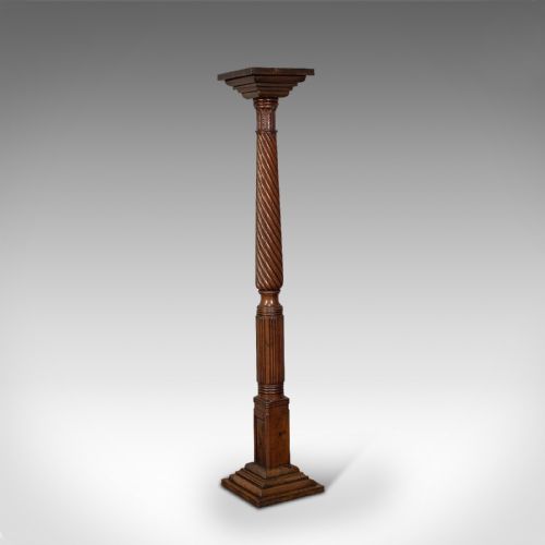 Antique Torchere, English, Mahogany, Plant Stand, Jardiniere, William Iv, C.1830