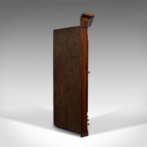 fig 3. Superb Antique Corner Cabinet, English, Oak, Mahogany, Inlay, Cupboard, Georgian