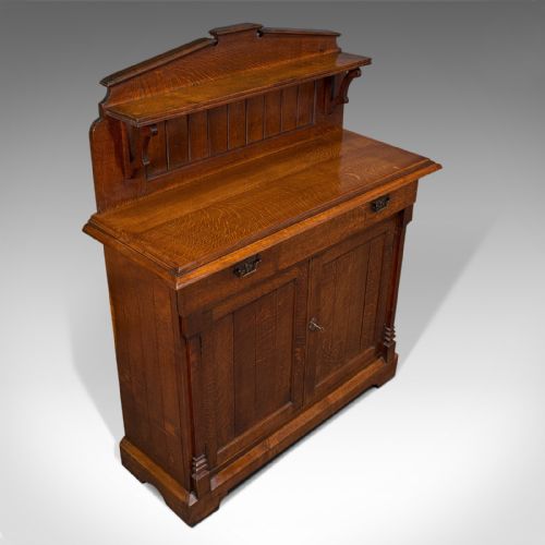 fig 6. Superb Antique Chiffonier, Scottish, Oak, Sideboard, Cabinet, Victorian, C.1860