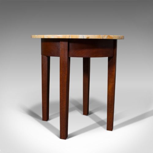 fig 3. Antique Marble Chess Table, English, Mahogany, Game Board, Edwardian, Circa 1910