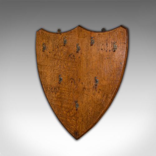 fig 2. Antique Highland Lodge Key Keep, Scottish, Oak, Hallway Rack, Victorian, C.1850