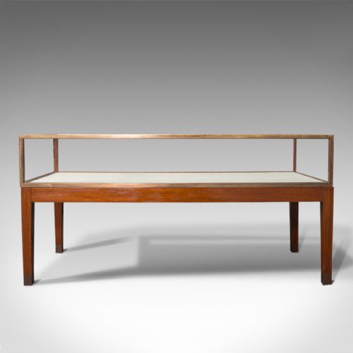 fig 4. Antique Desktop Showcase, English, Bronze, Mahogany, Display Cabinet, Edwardian