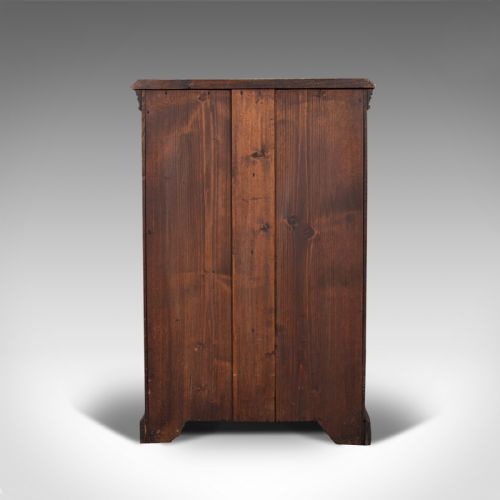 fig 5. Antique Specimen Chest, English, Oak, Collector's Cabinet, Edwardian, Circa 1910
