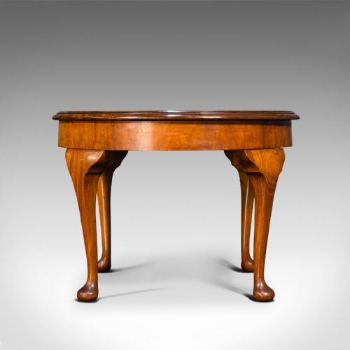 fig 1. Antique Sofa Table, English, Walnut, Circular, Centre, Side, Edwardian, C.1910