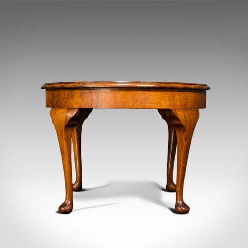 fig 2. Antique Sofa Table, English, Walnut, Circular, Centre, Side, Edwardian, C.1910