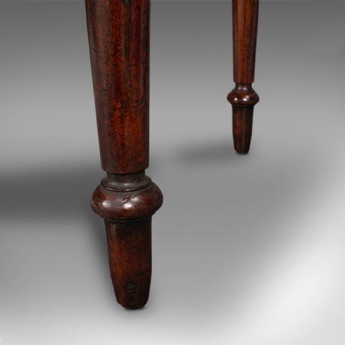 ANTIQUE PEMBROKE TABLE ENGLISH MAHOGANY EXTENDING DINING REGENCY C1820 - ADDITIONAL PHOTO 11