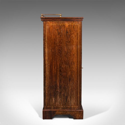 fig 4. Antique Music Cabinet, English, Rosewood, Display Case, Victorian, Circa 1900