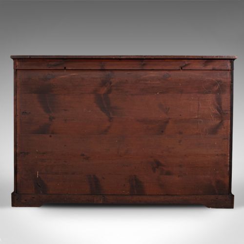 fig 3. Antique Credenza, English, Burr Walnut, Sideboard, Display Cabinet, Regency