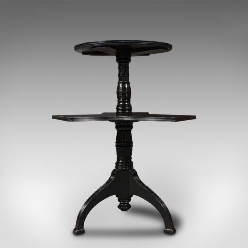 fig 1. Antique Afternoon Tea Table, English, Cake Stand, Occasional, Aesthetic Period