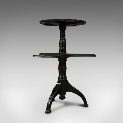 fig 3. Antique Afternoon Tea Table, English, Cake Stand, Occasional, Aesthetic Period