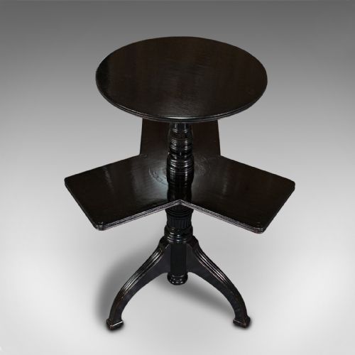 fig 4. Antique Afternoon Tea Table, English, Cake Stand, Occasional, Aesthetic Period