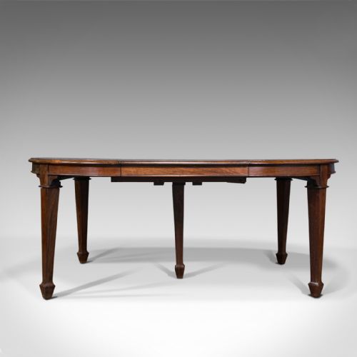 fig 5. Antique Colonial Campaign Table, Indian, Rosewood, Dining, Extending, Victorian