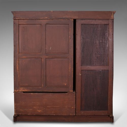 fig 3. Antique Master Bedroom Wardrobe, Satinwood, Cupboard, Maple And Co, Edwardian