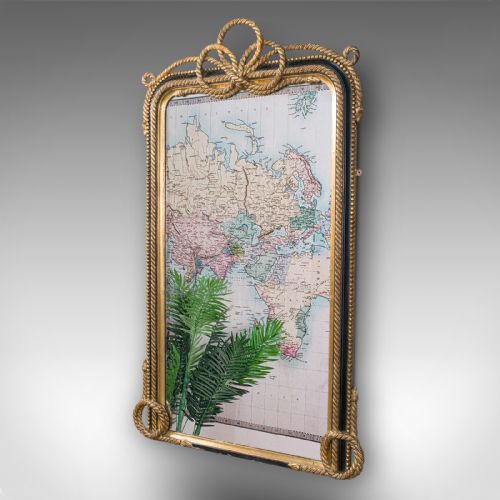 fig 2. Very Large Antique Wall Mirror, English, Gilt, Overmantel, Dressing, Regency
