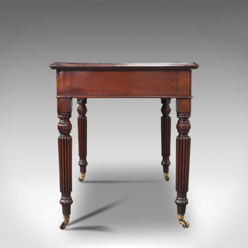 fig 3. Antique Correspondence Desk, English, Mahogany, Regency, C.1820