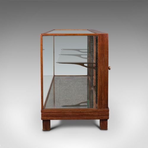 fig 4. Antique Haberdasher's Display Cabinet, English, Mahogany, Showcase, Edwardian