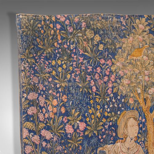 fig 4. Large Antique Tapestry, French, Needlepoint, Decorative Wall Covering, C.1920