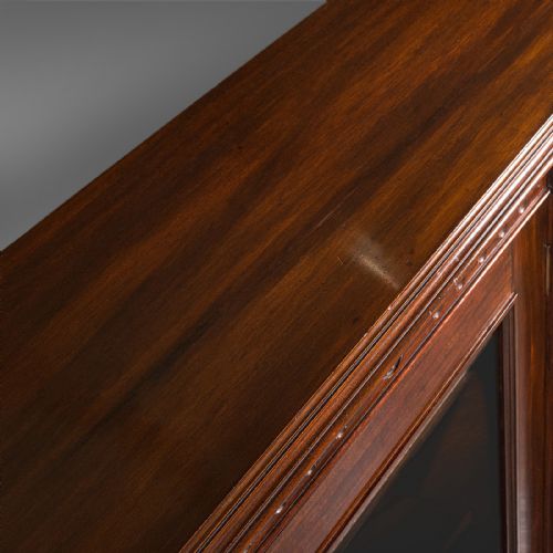 fig 4. Huge, 15 Foot Antique Glazed Bookcase, English, Mahogany, Victorian, Circa 1880