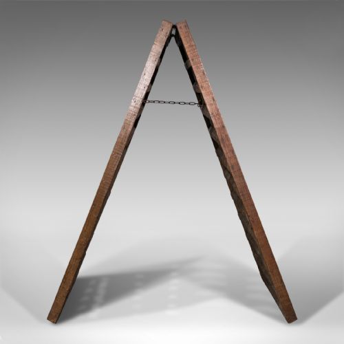 fig 2. Antique Chateau Wine Rack, French, Oak, 120 Bottle Riddler, Victorian, C.1850