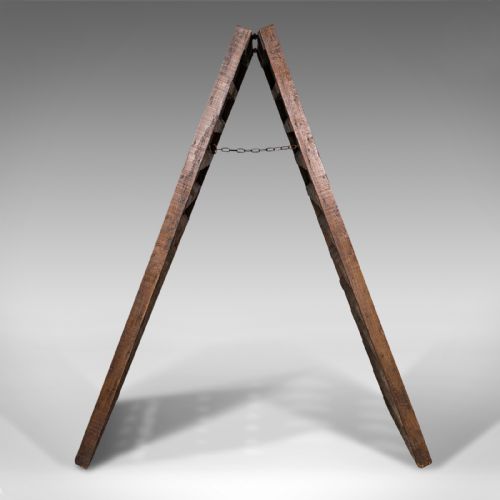 fig 3. Antique Chateau Wine Rack, French, Oak, 120 Bottle Riddler, Victorian, C.1850