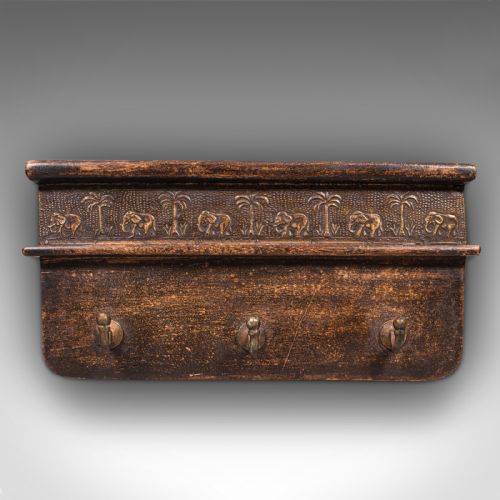 fig 1. Antique Elephant Polo Crop Rack, Indian, Hallway Plaque, Colonial, Victorian