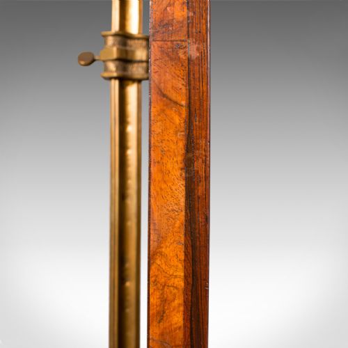 ANTIQUE FIRESIDE POLE SCREEN ENGLISH ROSEWOOD NEEDLEPOINT WILLIAM IV C1830 - ADDITIONAL PHOTO 8