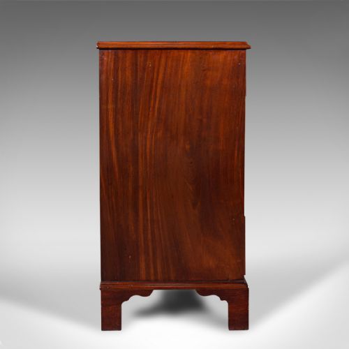fig 3. Antique Gentleman's Chest Of Drawers, English, Mahogany, Bedroom, Georgian, 1800