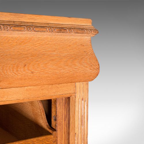 VERY LARGE ANTIQUE HABERDASHERY CABINET OAK COLLECTOR SHOP RACK EDWARDIAN - ADDITIONAL PHOTO 6