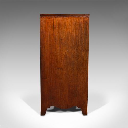 ANTIQUE SECRETAIRE CABINET ENGLISH GEORGIAN - ADDITIONAL PHOTO 4