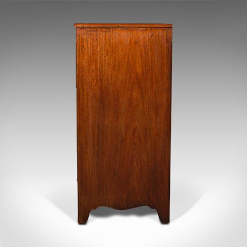 ANTIQUE SECRETAIRE CABINET ENGLISH GEORGIAN - ADDITIONAL PHOTO 5