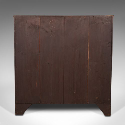 ANTIQUE SECRETAIRE CABINET ENGLISH GEORGIAN - ADDITIONAL PHOTO 6